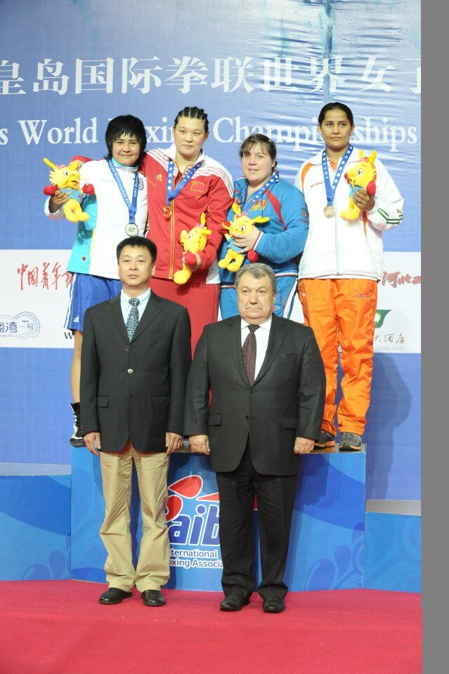 Kavita had won bronze medals in the 2010 and 2012 AIBA World Boxing Championships held in Barbados and China 