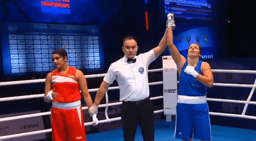 Twenty-year-old Nandini was defeated by Irina-Nicoletta Schonberger. 