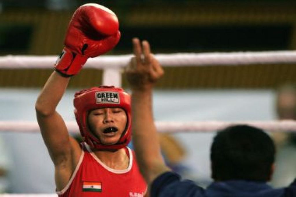 Jenny R.L win the gold for India in 2006 