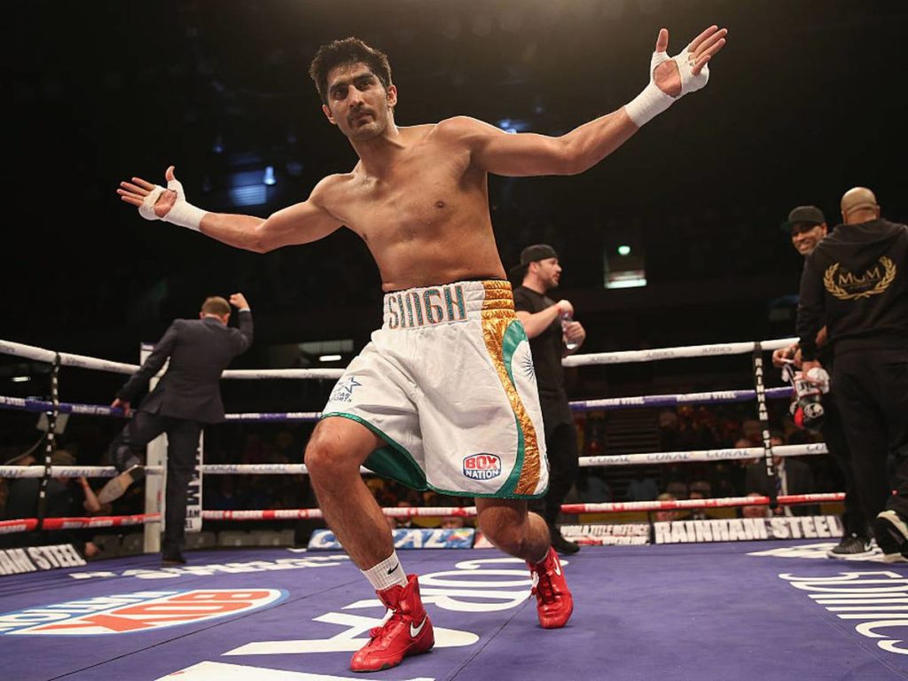 Vijender had prevailed in his US debut fight against Mike Snider this July