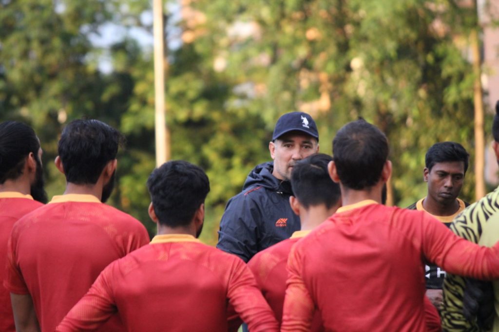  Igor Stimac is busy preparing his boys for the next qualifier against Bangladesh on October 15 
