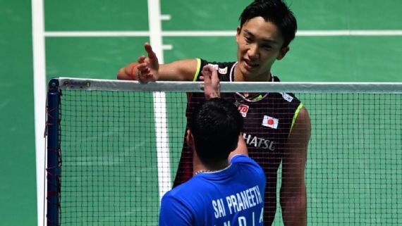 For Praneeth, it would take something really special to halt Kento Momota