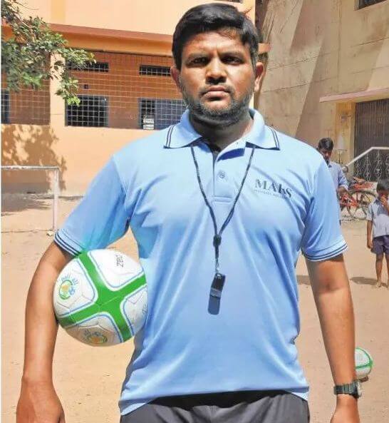  Moizuddin Mohammed with his uniquely named NGO, the Mars Football Foundation in association with Ball to All, is planning to skyrocket the football culture in his state and beyond.  