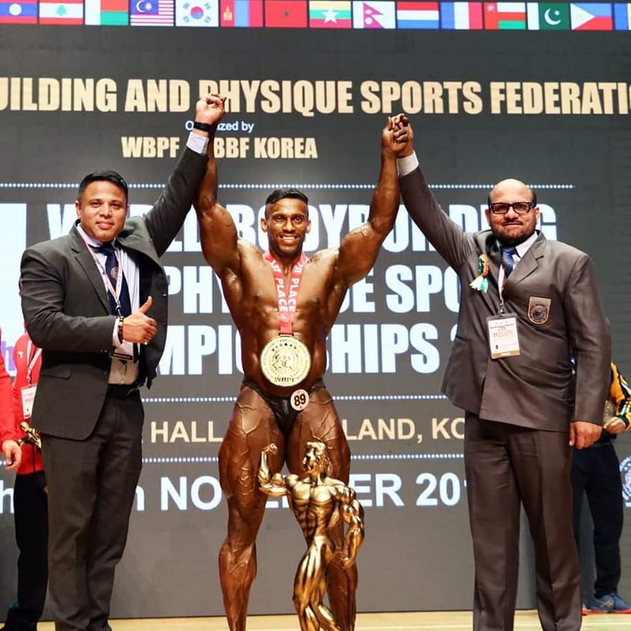 Chitharesh Natesan first Indian to win Mr Universe crown in 2019