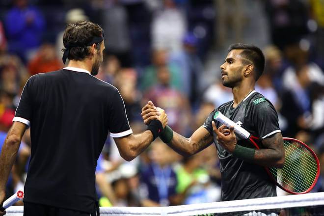 It was a dream debut for Nagal as he produced a spirited performance and went down fighting 6-4, 1-6, 2-6, 4-6 to Federer 