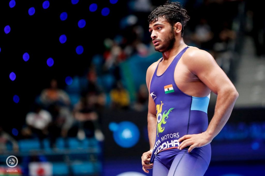 Punia earned India its first junior world title in 18 years after he won the gold medal at the Junior World Championships