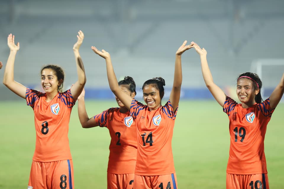 india U17 women football