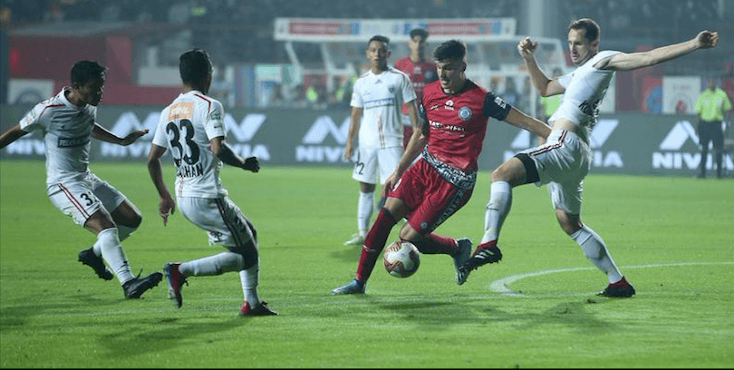 Jamshedpur FC coach Antonio Iriondo was furious after his team saw a penalty claim turned down in the final minutes of the match against NorthEast United on Monday
