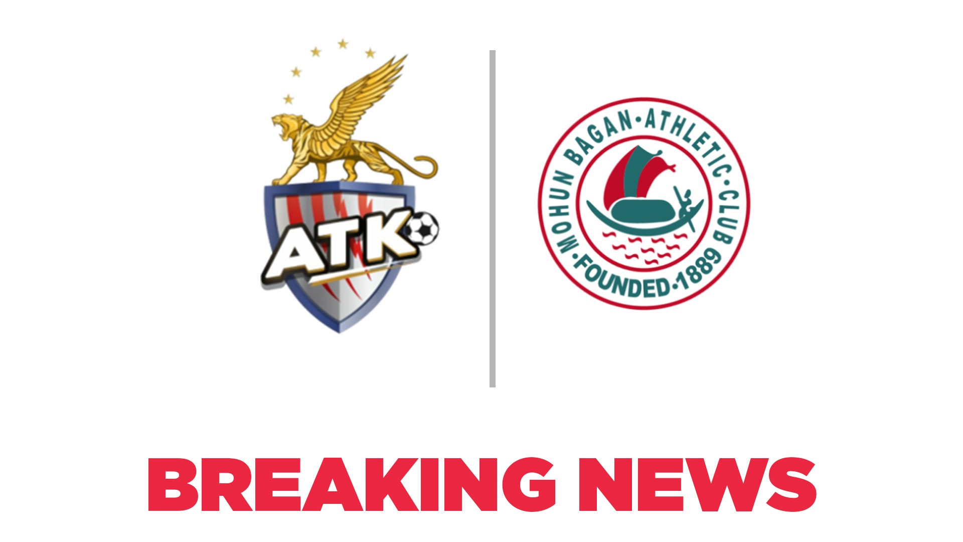 ISL: Merged entity named ATK Mohun Bagan; jersey colours, logo stays same