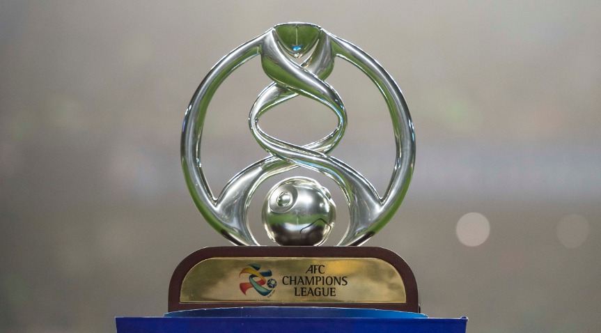 The AFC Champions League trophy (