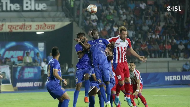 Mumbai City kept pushing for the goal but a disciplined ATK side were on the task and prevented the Islanders from scoring at all costs. 