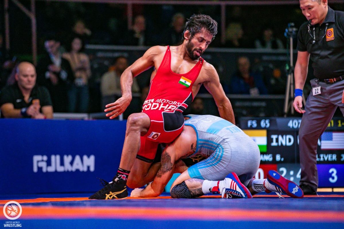 Bajrang Punia is confident that he will bring glory to the country at Olympics (Image: UWW)