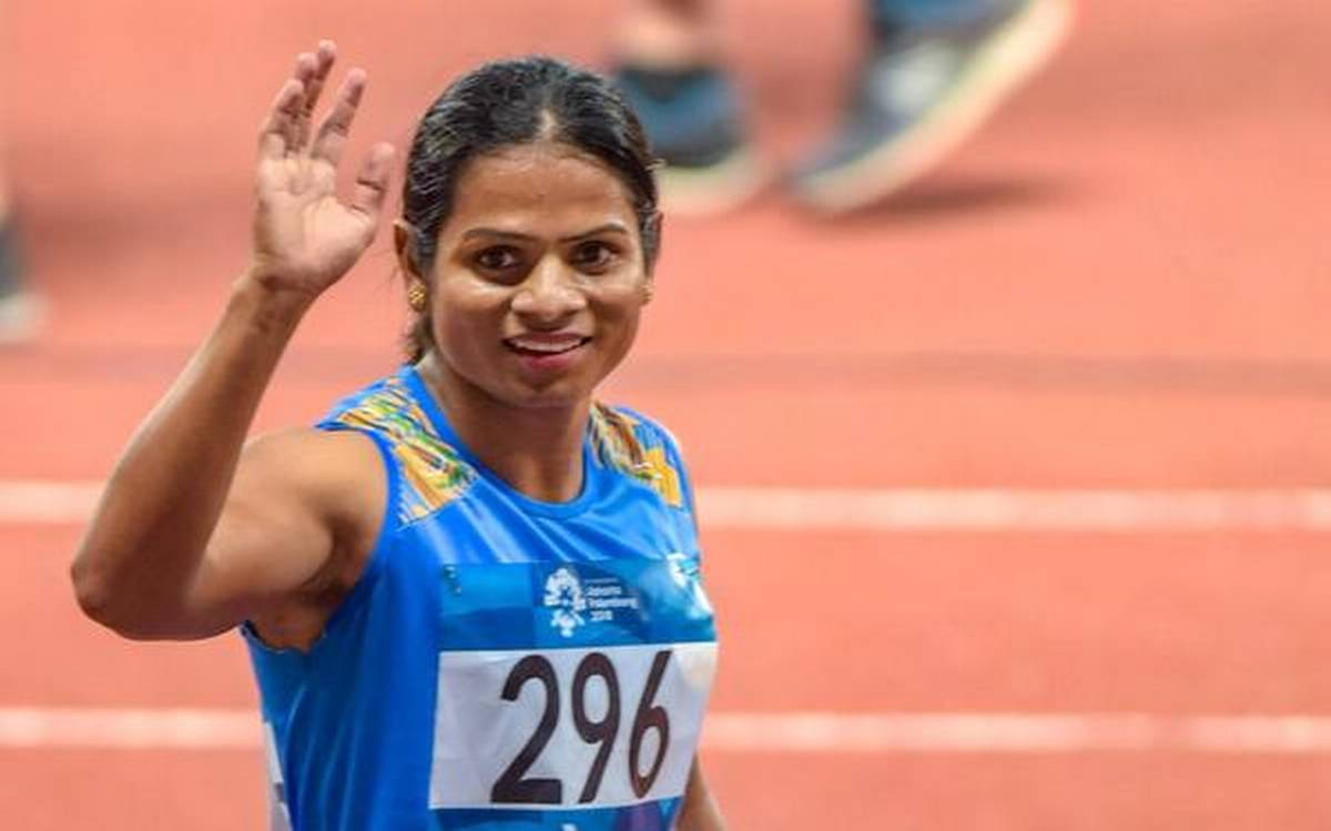 Dutee Chand, who is India's first athlete to openly come out as a member of the LGBTQ+ community. (Image: The Hindu)