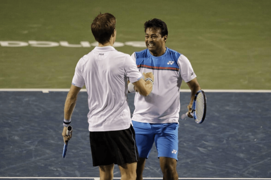 Leander Paes at the Bengaluru Open (Image: Indian Tennis Daily)