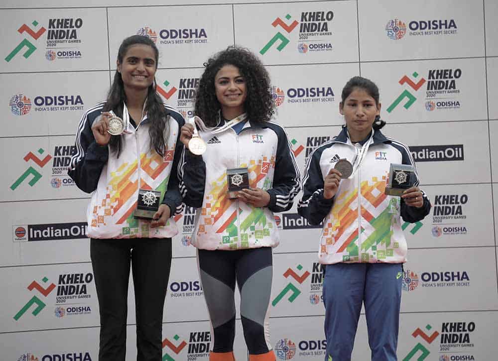 Harmilan left none in doubt on Friday that she was rising as one of the nation’s metric mile prospects (Image: Khelo India)