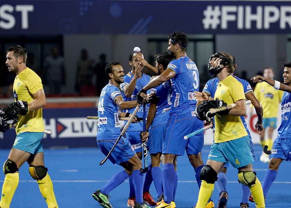 India vs Australia - FIH Pro League