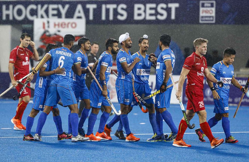 Defeating the Red Lions 2-1 speaks volumes about the tenacity of a team (Image: Hockey India)
