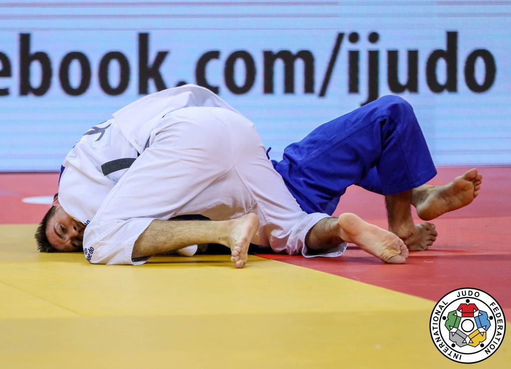 Jasleen Singh Saini in action at Tbilisi Grand Prix 2019 (Image: www.ijf.org)