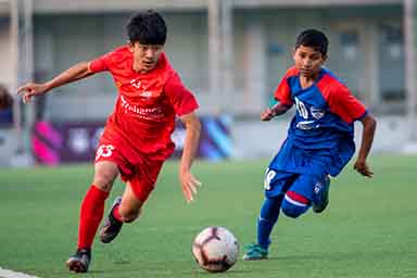 The Reliance Foundation Young Champs managed to find the net in the dying minutes of their thrilling encounter against Bengaluru FC