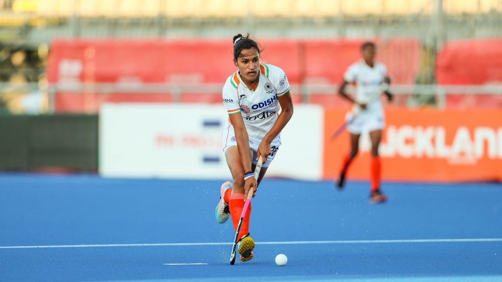 Captain of Indian women’s hockey team Rani Rampall too is impressed with the facilities at SAI which has helped her team focus on preparing for Tokyo games. (Image: Hockey India)