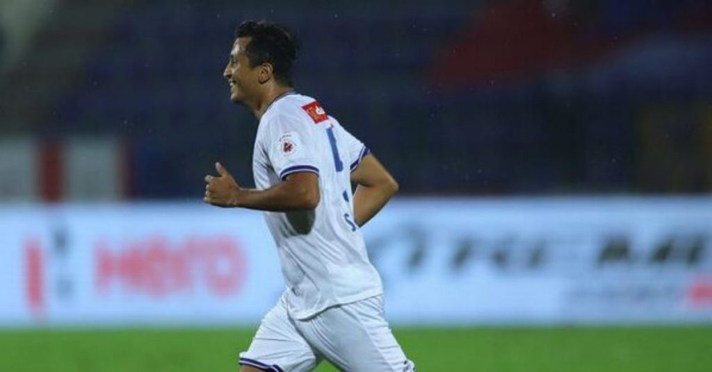 Saighani is the first Afghan player to score in Indian Super League. (Image: ISL)