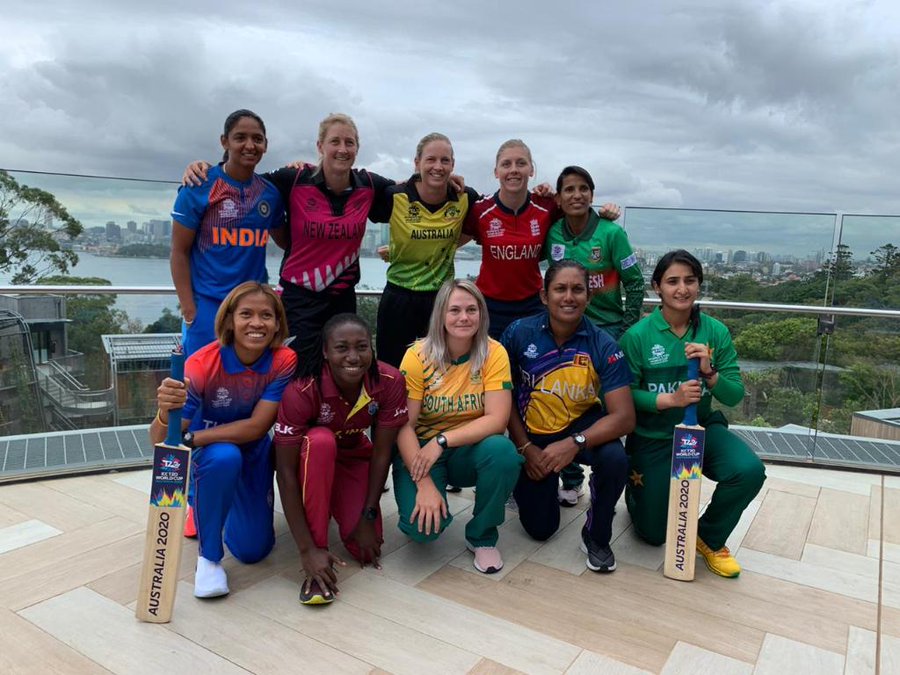 All 10 captains of Women's T20 World Cup (Image: ICC)