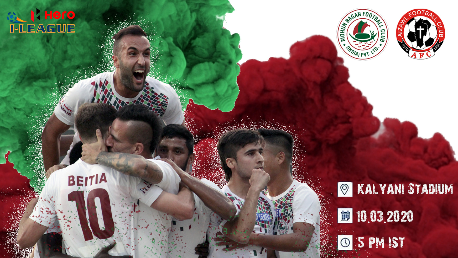 Mohun Bagan just need a win against former champions to win their second I-League title in five years.