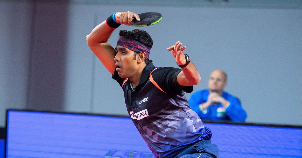 Sharath, who won his first title in 10 years when he won the ITTF Oman Open last week, is in self-quarantine ever since he returned from Muscat (Image: ITTF)