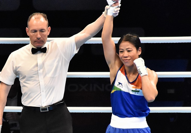 Indian boxing icon MC Mary Kom pulled no punches as she lambasted critics and challengers after securing her second Olympic appearance,