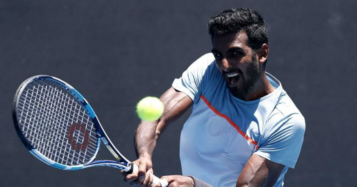 Prajnesh Gunneswaran was the last Indian who stepped into the ATP Top-100 rankings in 2019 (Image: Reuters)