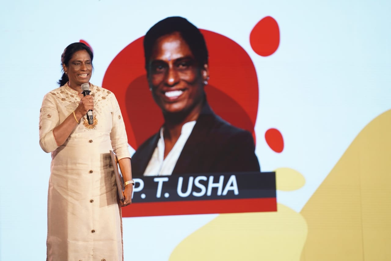 The Lifetime Achievement Award went to the veteran athlete, PT Usha, for her contribution to Indian sport and for inspiring generations of players.