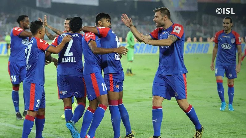 It was Bengaluru who took the lead through Ashique Kuruniyan (5’) early in the game (ISL)