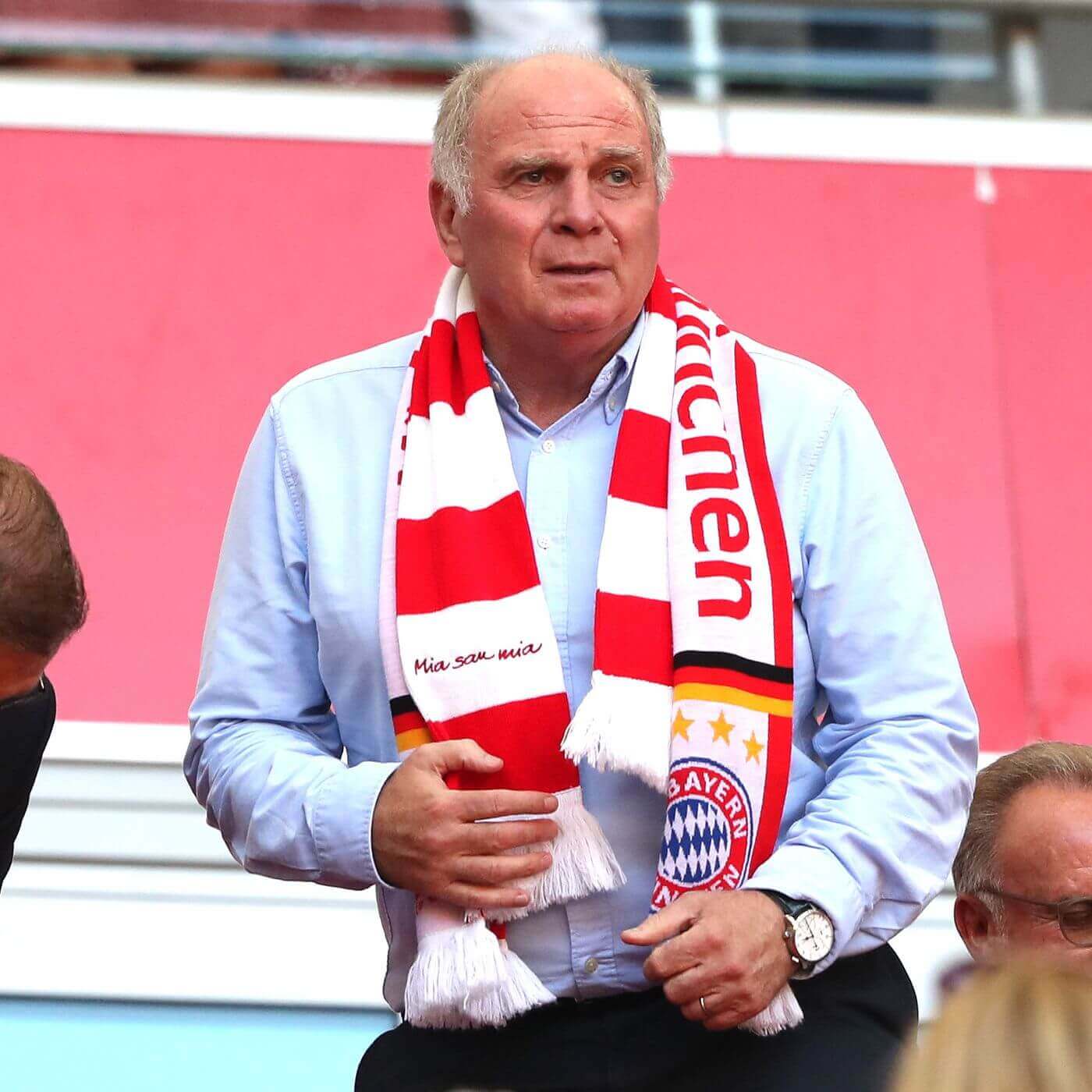 Former Bayern Munich president Uli Hoeness