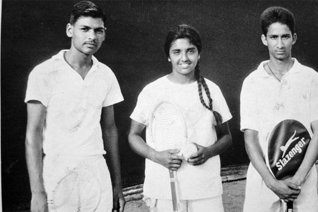 Kiran Bedi with her tennis teammates in December 1967 (Image: Kiran Bedi/Twitter)