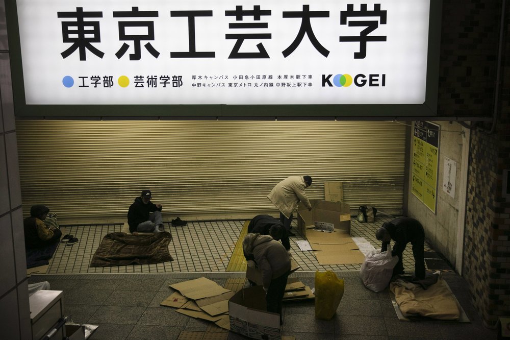 Homeless in Tokyo