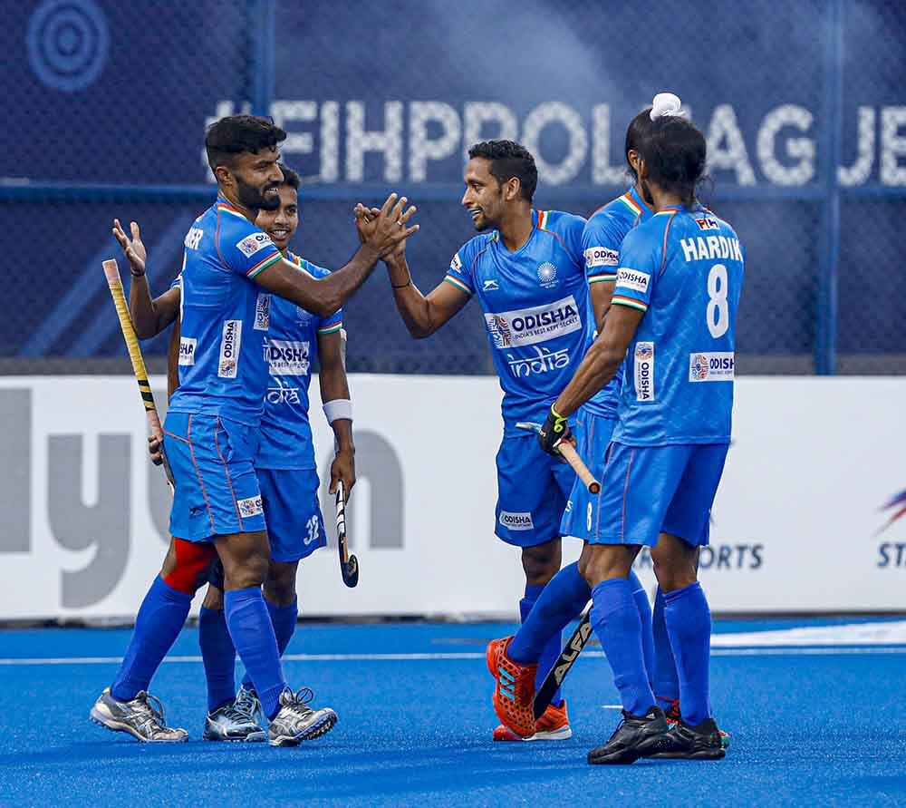 It was great to return to the squad for FIH Hockey Pro League matches against Australia earlier this year - Gurinder Singh (Source: Hockey India)