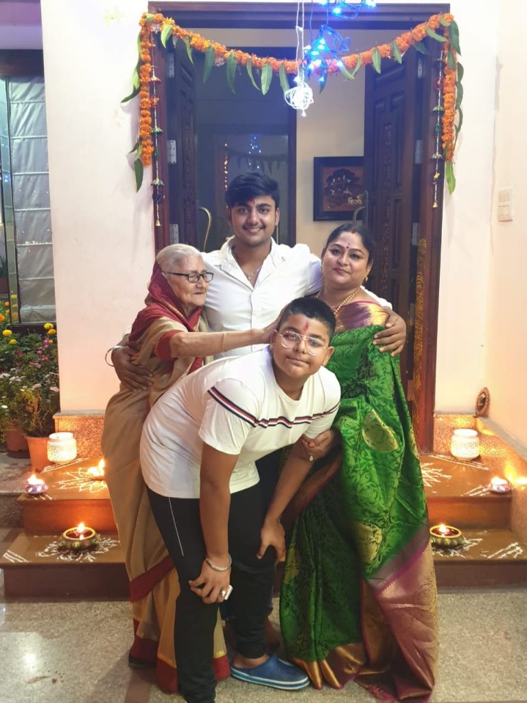 Karnam Malleswari with her family (Source: Karnam Malleswari/Facebook)