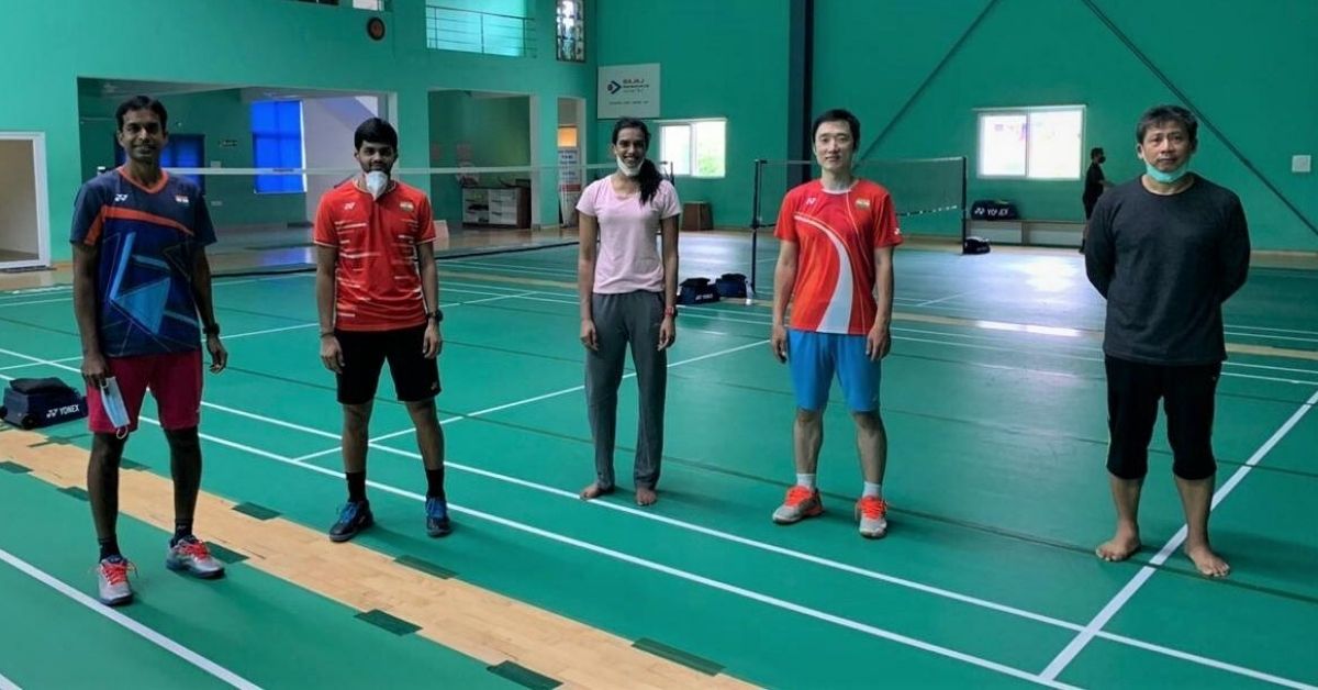 The badminton camp was allowed by SAI for eight Olympic hopefuls, including Rio Games silver-medallist and world champion P V Sindhu