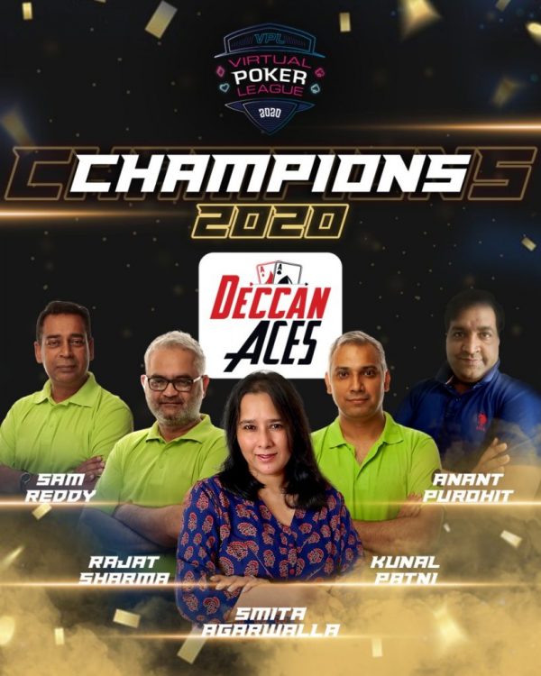 Deccan Aces, the Champions of VPL 2020