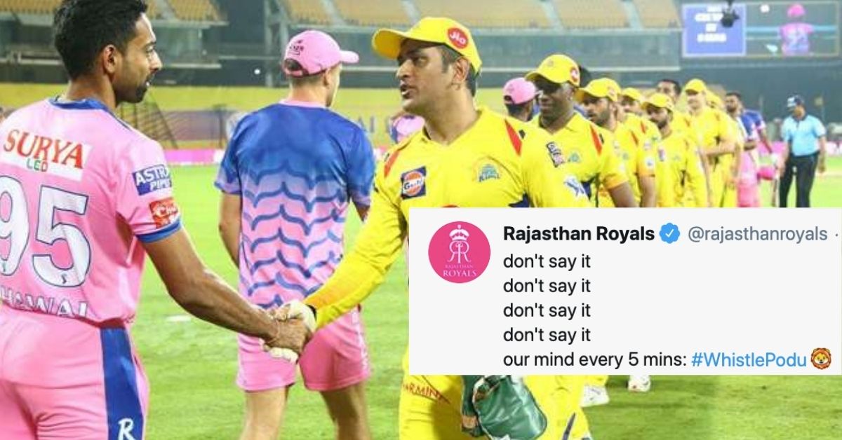 A look at the best Tweets by the teams in IPL 2020