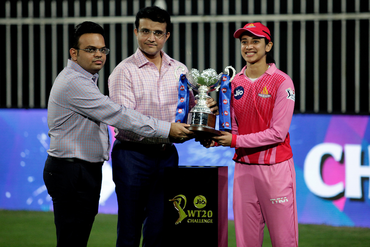 BCCI President Sourav Ganguly has insisted that BCCI are committed to have a separate IPL for women (Source: IPL/Twitter)
