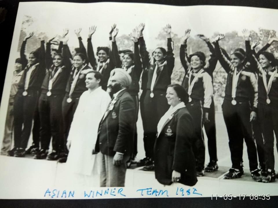 asian games 1982 winner team