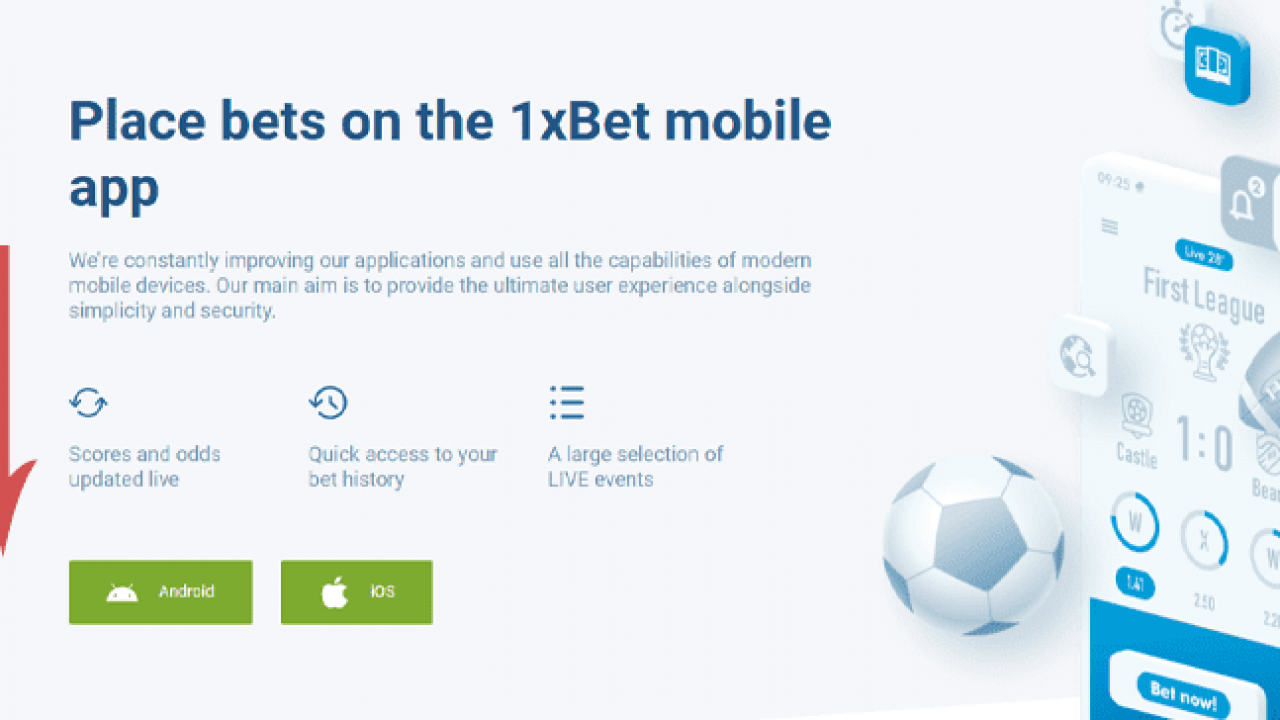 1xbet App Download For Ios