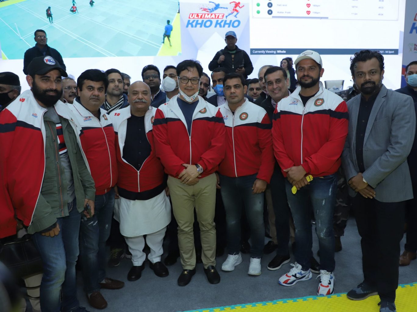 The Union Sports Minister Kiren Rijiju along with popular sporting personalities like India's individual Olympic medallist Sushil Kumar, top cricketers Suresh Raina and Mohammed Shami were present on Tuesday to inaugurate the coaching camp. 