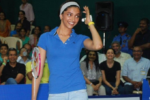 Deepika Padukone is a national level badminton player