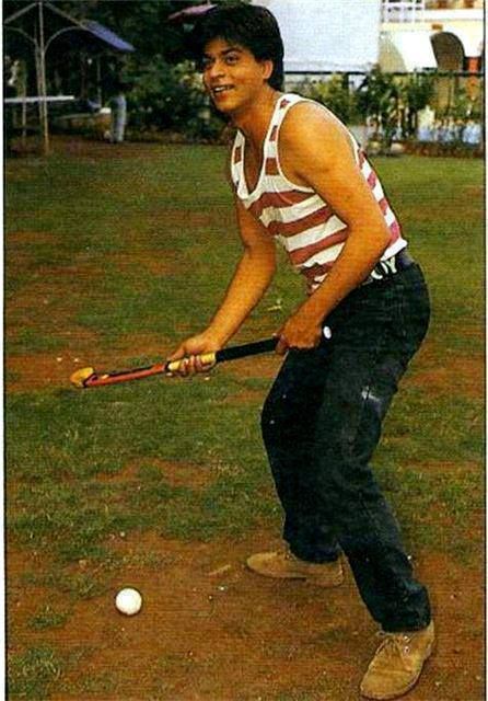 Shah Rukh Khan had captained and represented his school in cricket and hockey